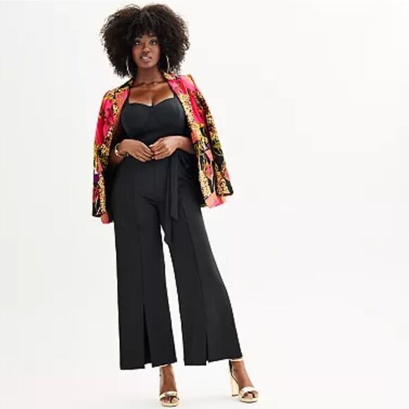 NWT Women's INTEMPO Bustier Jumpsuit - Picture 1 of 11